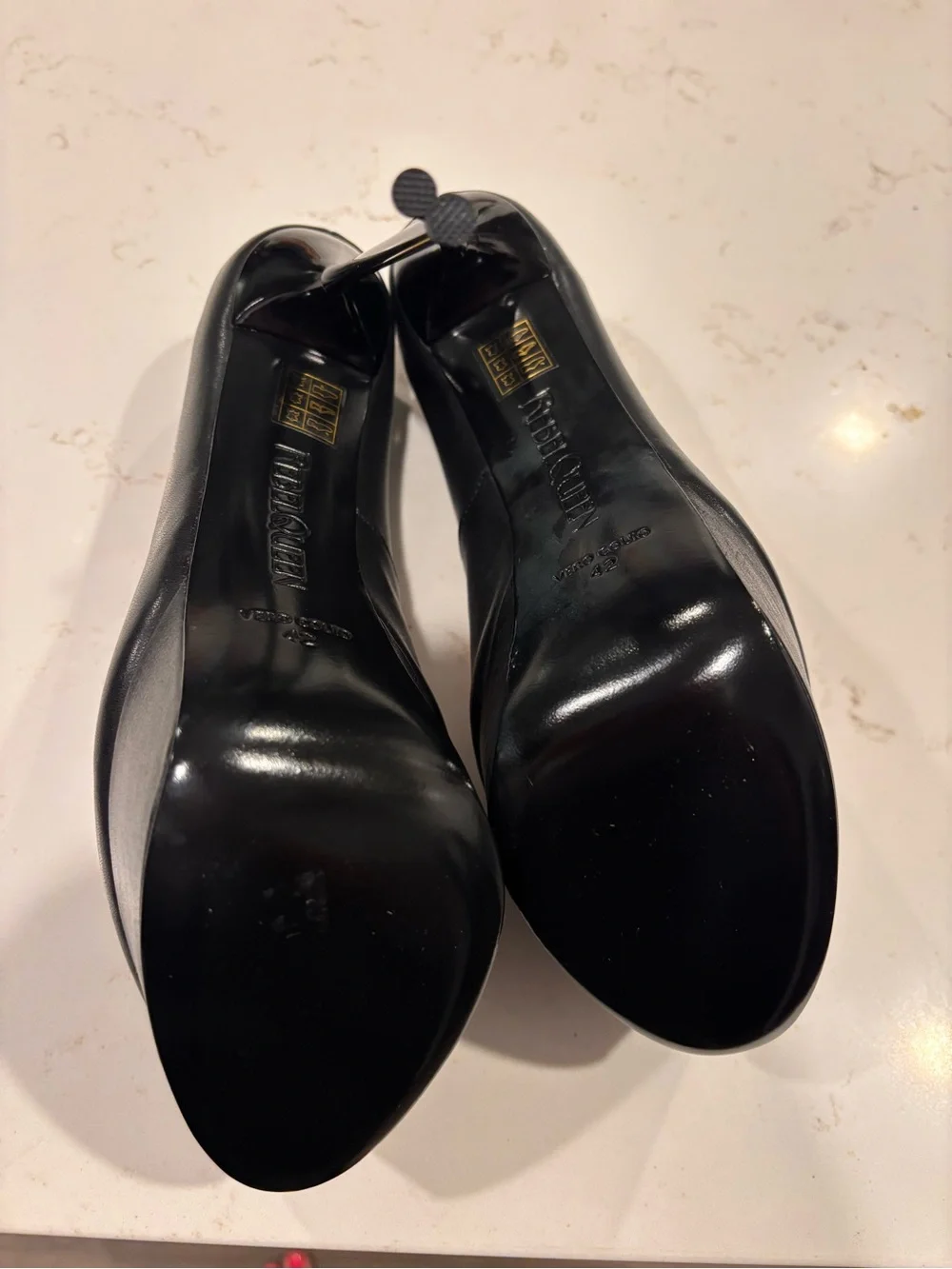 Rebel Queen Black Platform Stilettos like NEW size 42/11